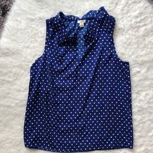 J Crew shirt with ruffled collar